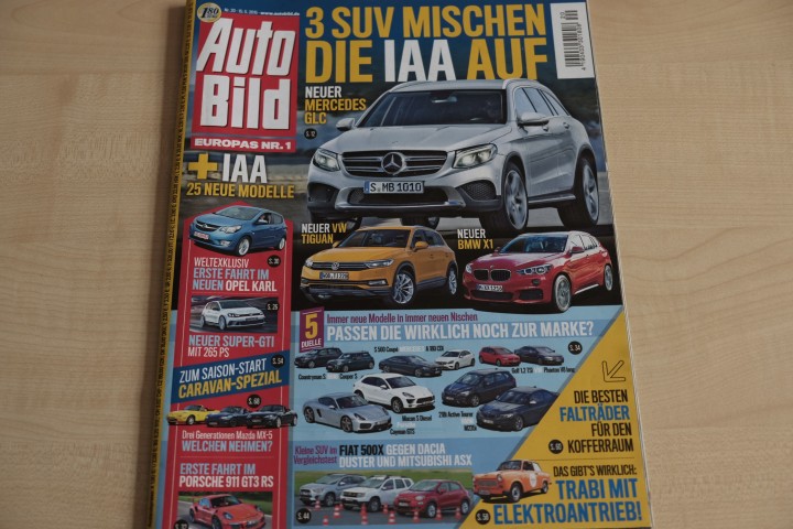 Deckblatt Auto Bild (20/2015)